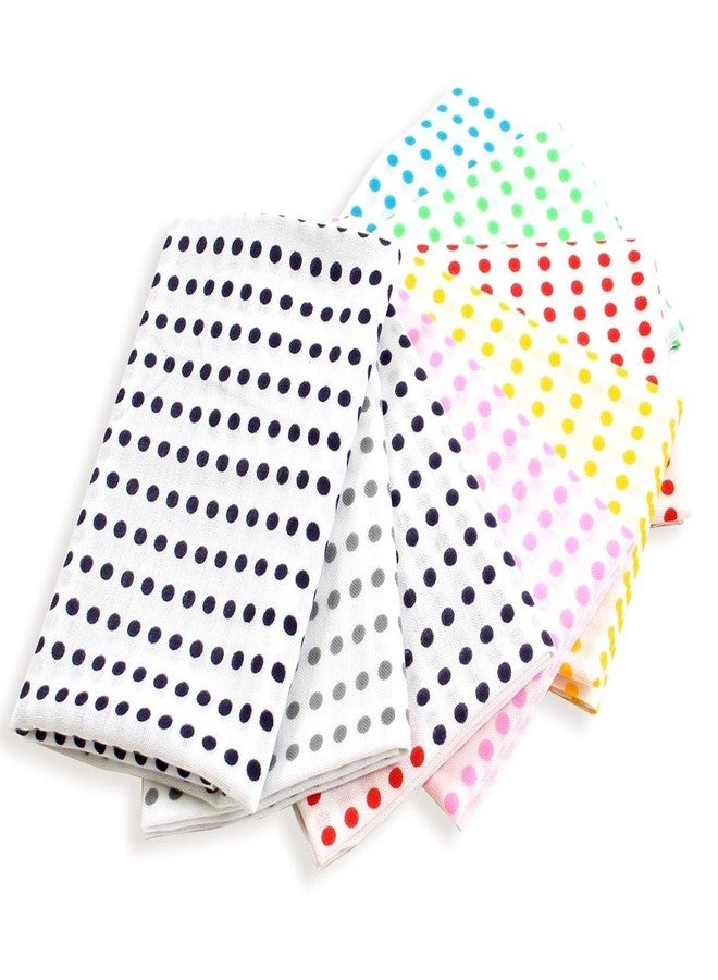 KOMESICHI irodori Japanese Traditional Towel Tenugui Navy Dot 12.99 x 34.64 in with Tenugui Iroha (English Manual) - Image 2