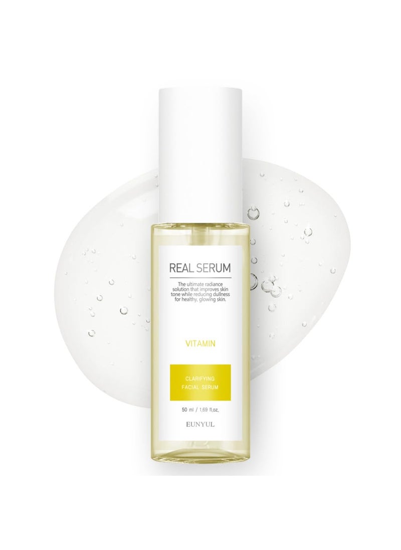 Eunyul EUNYUL Real Vitamin Serum 1.69 fl. Oz. Korean Skincare Vita C Serum Skin Vitality & Radiance-boosting 