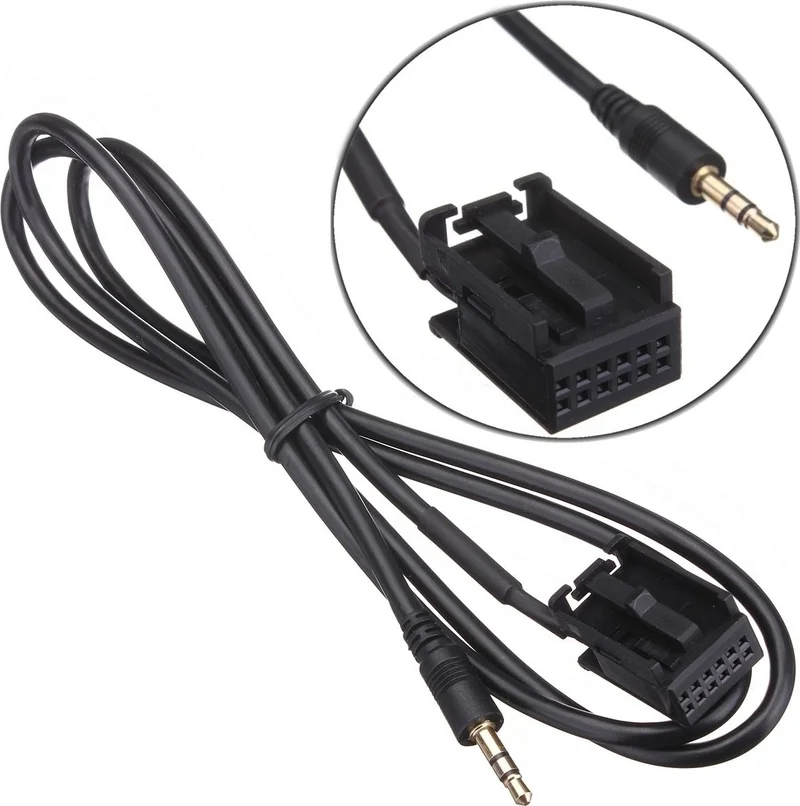 Techmaster Ford Focus Mondeo 6000CD Aux Input Adapter Cable SKU11