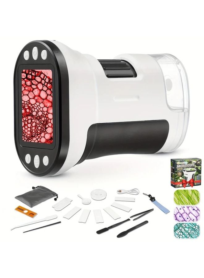 Xueyouma SD668 Intelligent 2 Inch LED Electron Microscope 1000X HD Portable Science Education - Image 5