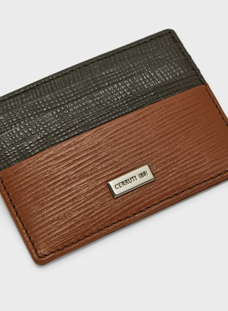 CERRUTI 1881 Color Block Card Holders