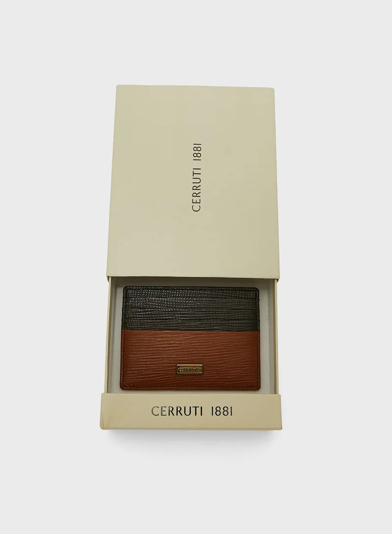 CERRUTI 1881 Color Block Card Holders