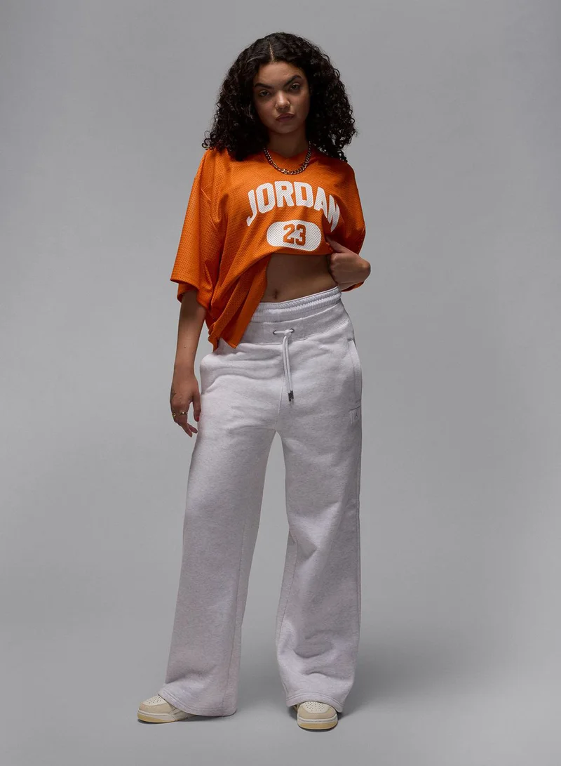 Jordan W J Brk Ss Mesh Jrsy Top
