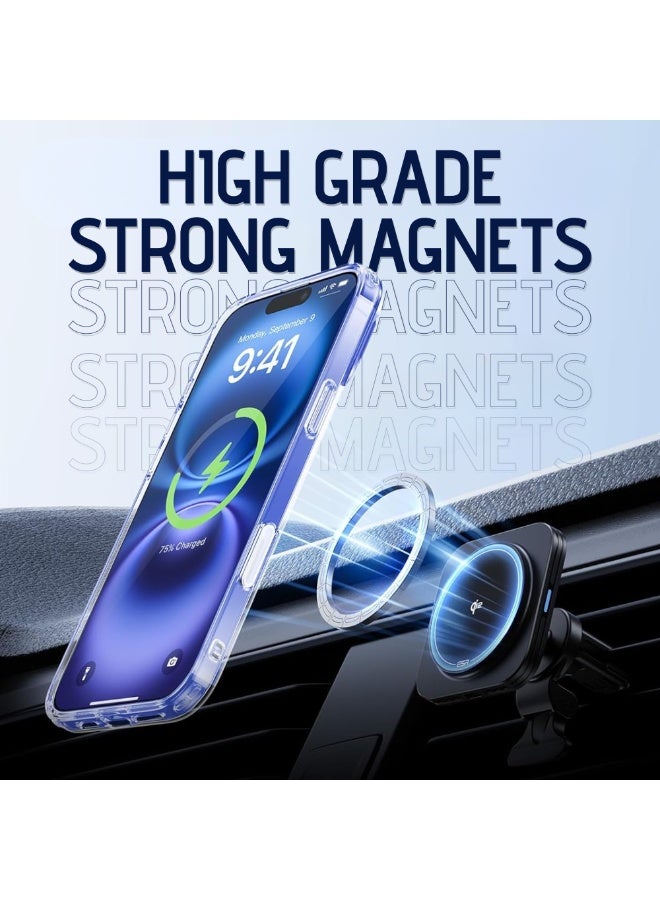 MMG iPhone 16 Case Cover, Camera Control Capture Button, Built-in Stash Stand Phone Case, Compatible with MagSafe, Camera Kickstand Protective Case  - Image 4