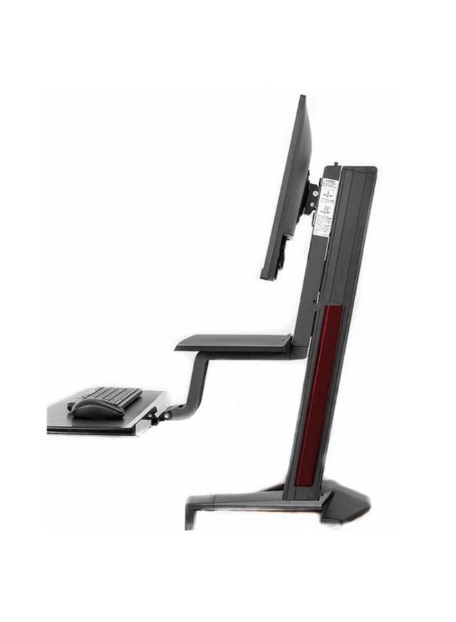 ان بي حامل شاشة مزدوج مع مشبك مكتبي من نوع NORTH BAYOU NB L80 بقاعدتين، مناسب لشاشات LCD من 17 إلى 32 بوصة - Image 1