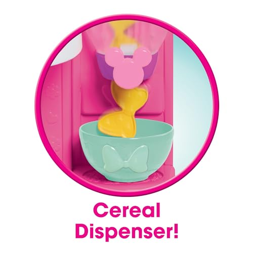 Just Play Disney Junior Minnie Mouse Happy Helpers Brunch Cafe, Play Kitchen Set for Kids, Kids Toys for Ages 3 Up, Amazon Exclusive by Just Play - Image 3
