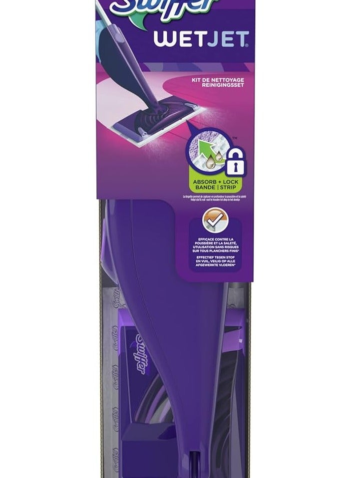 ماسحة طقم ممسحة ويت جيت ستارتر أرجواني/فضي/أبيض - Image 1