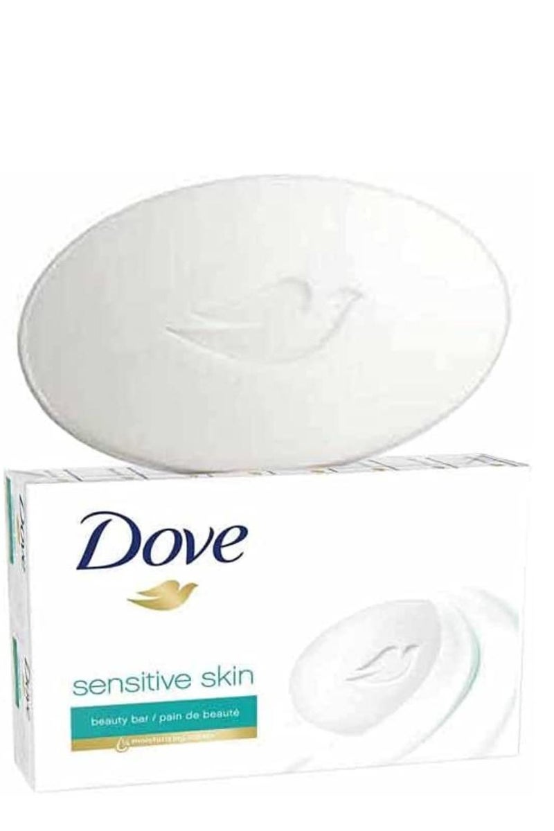 Dove Sensitive Skin Unscented Beauty Bar Soap 106g