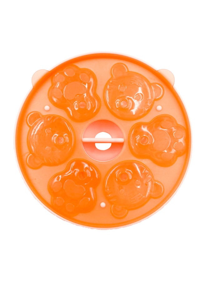 Net Red Tiger Head Tiger Claw Baby Rice Cake Food Supplement Silicone Mold Baby Steamed Cake Mold Food Grade Tools Wholesale-Specifications:Tiger Head Tiger Claw-Color:Powder - Image 1