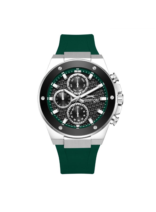 سلازنجر ساعة رجالية متعددة الوظائف من السيليكون ٤٤ مم - Image 1