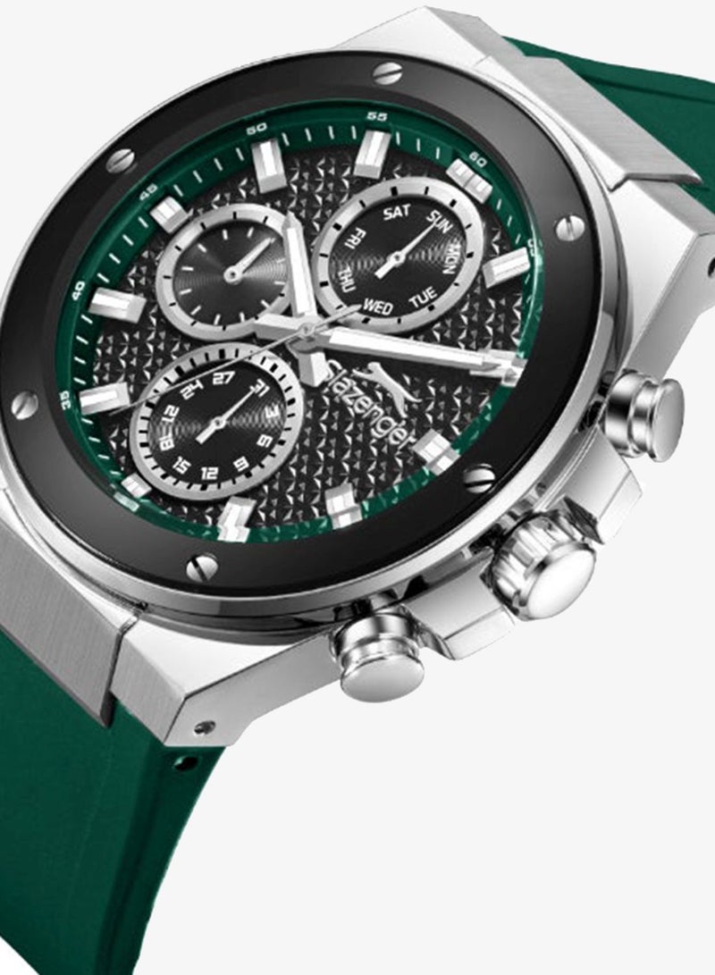 Slazenger Men's Silicone Multifunction Watch SL.9.2557.2.02 - 44 mm - Image 2
