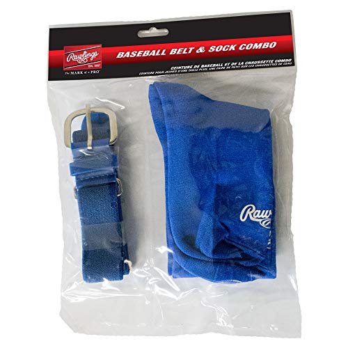 Rawlings Belt Socks Combo BaseballSoftball Royal Blue Small - Image 3