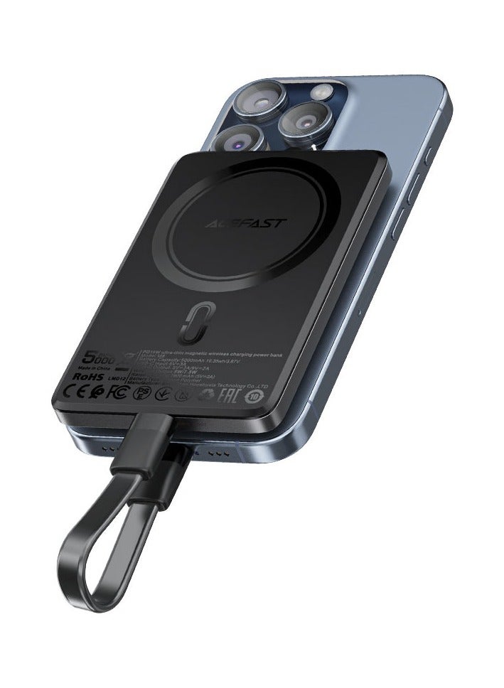 ACEFAST Magnetic Fast Wireless Charge Power Bank M8 PD18W 5000mAh - Image 3