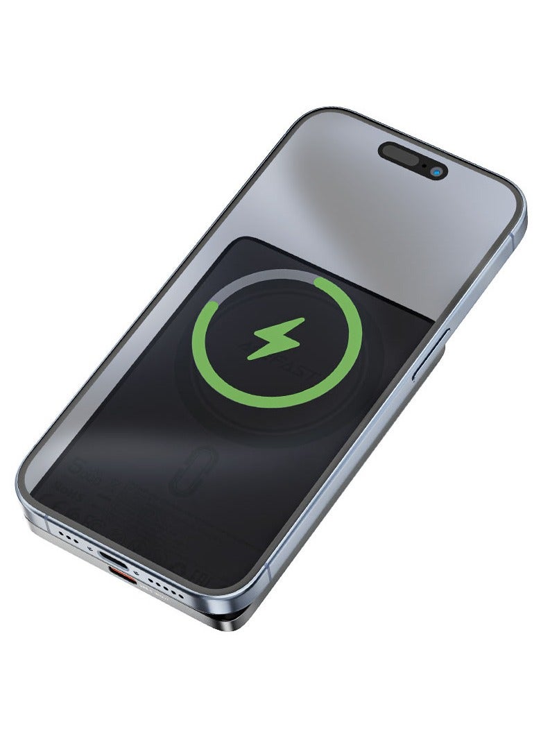 ACEFAST Magnetic Fast Wireless Charge Power Bank M8 PD18W 5000mAh - Image 2
