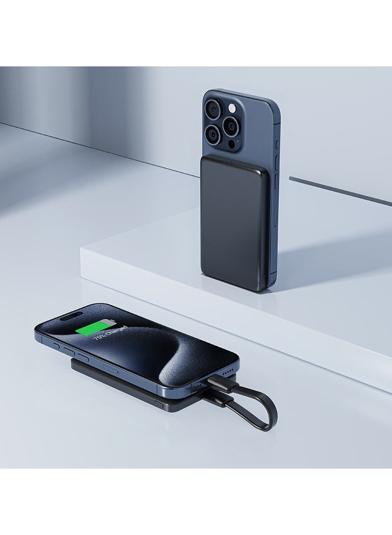 ACEFAST Magnetic Fast Wireless Charge Power Bank M8 PD18W 5000mAh - Image 5