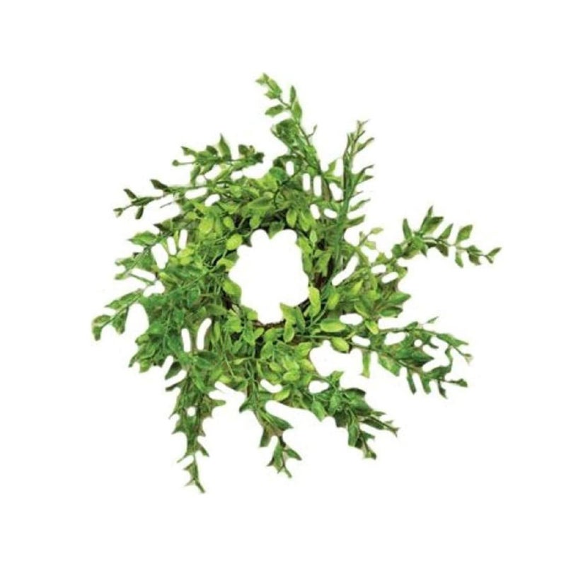 CWI Gifts Plastic Wreath Rings - 9 inch - Wreath Decor for Front Door and Candle Decorating - Spring Green - Image 1