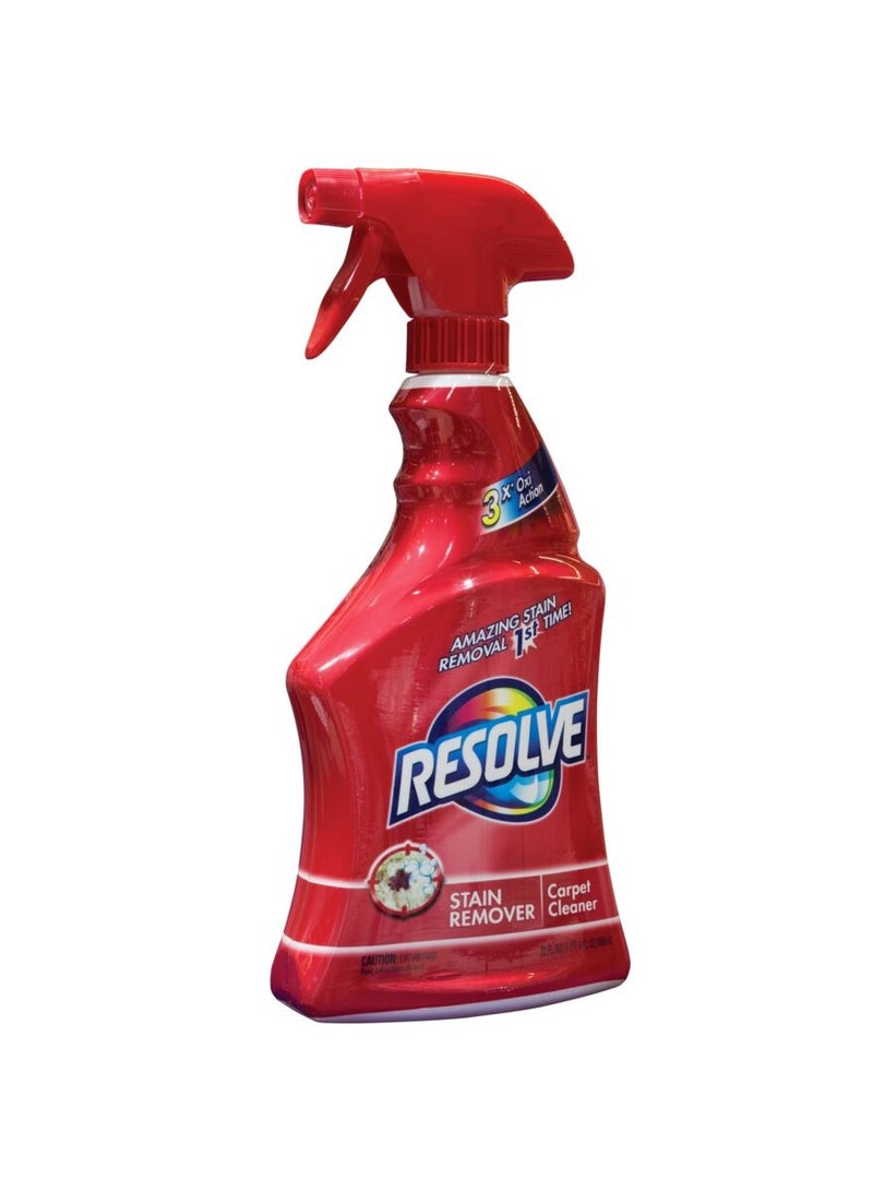 Stain Remover Carpet Cleaner Light Yellow 22oz
