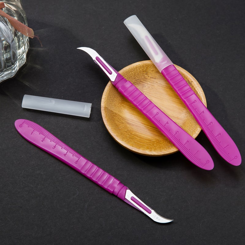 3 Pack Ergonomic Seam Ripper With Measurement Scale For Sewing Craft Tools - Image 1