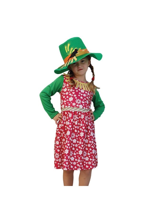 Mad Toys Scarecrow Girl Costume for Kids (Medium) - pzsku/Z1CE97557244C0F36E8B9Z/45/_/1730101956/b0f43ddc-e7e8-4538-9561-90191ff5fbec