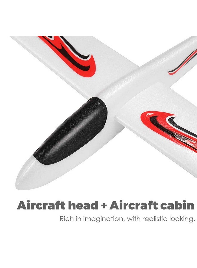 TOYANDONA طائرة تويانداونا 1PC من الفوم، طائرة انزلاقية كبيرة بطول 39 بوصة، طائرات انزلاقية خفيفة الوزن للطيران الخارجي، ألعاب طائرات للبنات والأولاد، هدايا أو تفضيلات للحفلات - Image 3