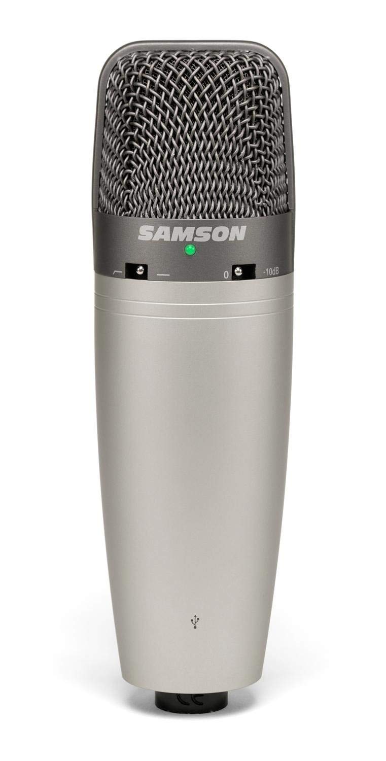 SAMSON C03U Multi-Pattern USB Studio Condenser Microphone - Image 2