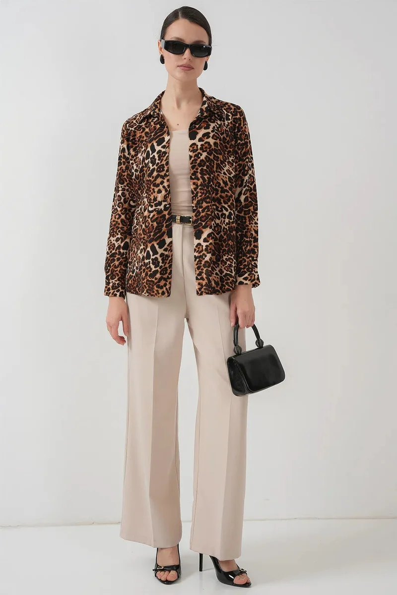 Big Dart BDART Patterned Long Sleeve Shirt