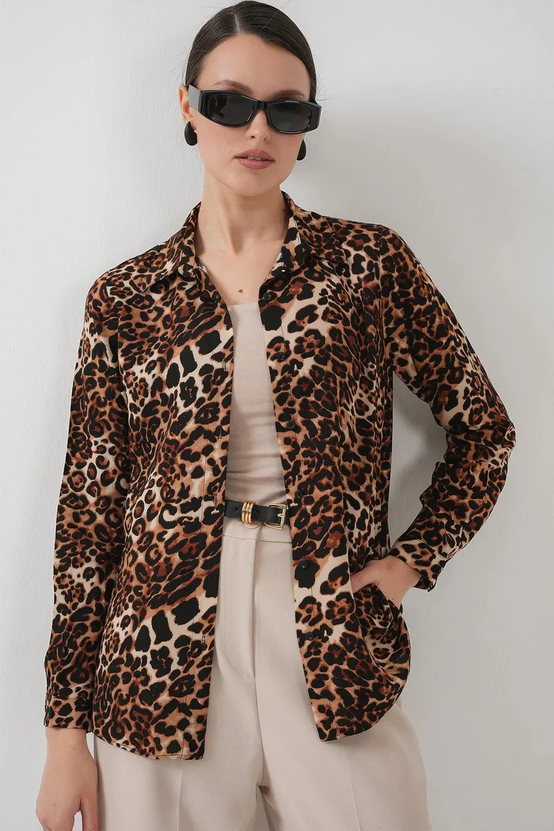 Big Dart BDART Patterned Long Sleeve Shirt