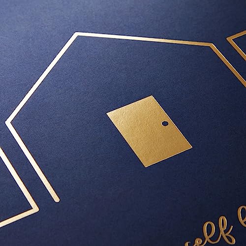 Juvale 2 Pack Sign in Book for Open House Visitors, Guest Registry with 2 Pack Realtor Tent Cards for Real Estate Agent Supplies, Home Sale Business (Navy Blue, 8.5x11) - Image 5