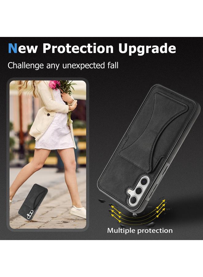 اس-توب جراب لهاتف Samsung Galaxy A54 5G جراب واقٍ مقاوم للصدمات فائق النحافة مع حامل - Image 5