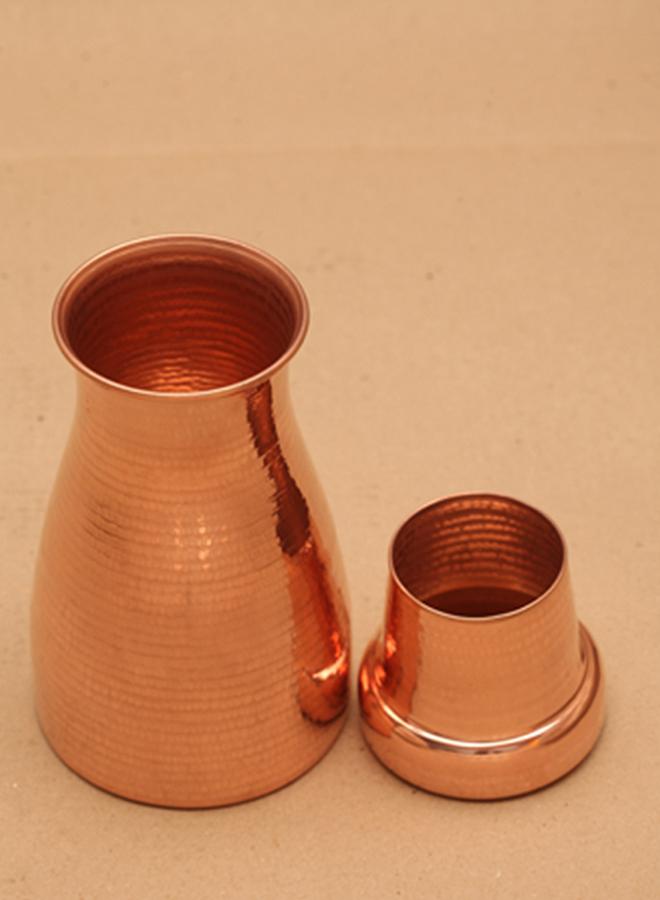 Curate Home Copper Water Carafe and Glass - Image 2
