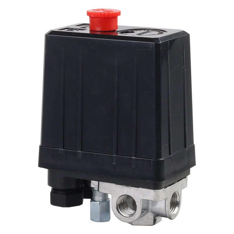 Vertical four-way automatic pressure switch 90-120PSI foreign trade cross-border export air compressor switch 15A 6-8KG - Image 1