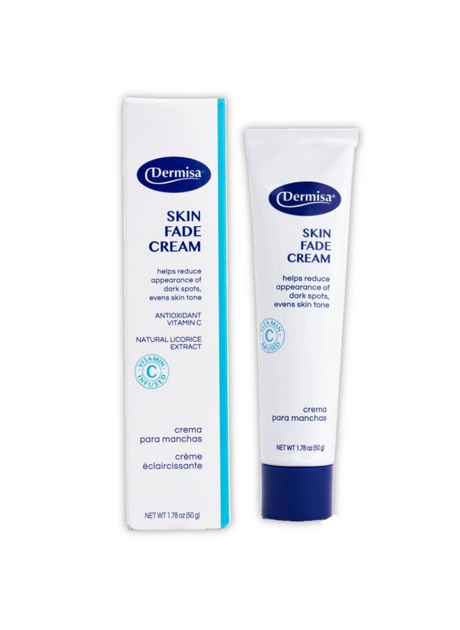 DERMISA - Skin Fade Cream With Vitamin C | Helps Reduce Dark Spots And Age Spots | All Skin Types | 1.78 Oz | Pack Of 1 - Image 1