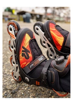 K2 Skates SK8 HERO BOA ALU ORANGE SWIRL  - Image 2