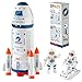 Wbzle Space Rocket Toys Rocket Ship with Astronaut Toy for Educational Concentration Learning Rocket Fun Space Gifts for Space Exploration Knowledge Toys for Kids 35 - Image 4
