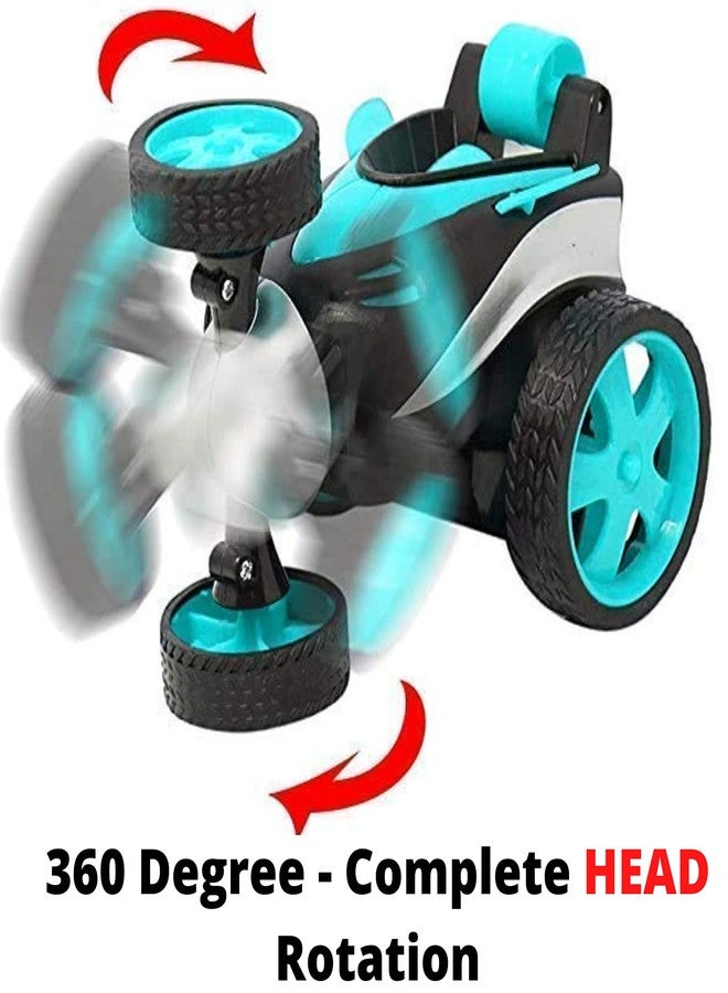 RENIAL® Outdoor RC Rechargeable Stunt Car with 360 Degree flip Plastic Material I Medium Size 20 cm I I Pack of 1 CAR I Multicolour - Image 5