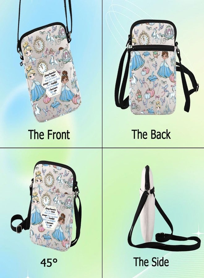 G2TUP Magical Princess Crossbody Bag Scullery Maid Gifts You Are Beautiful Than You Know Fairy-tale Heroine Shoulder Bag (Cin Princess CB) - Image 3