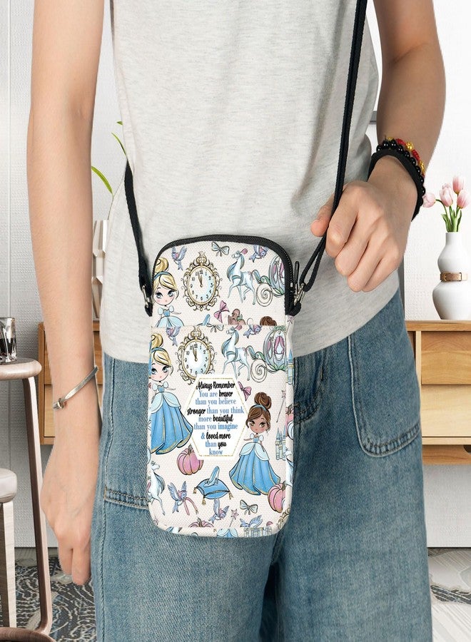 G2TUP Magical Princess Crossbody Bag Scullery Maid Gifts You Are Beautiful Than You Know Fairy-tale Heroine Shoulder Bag (Cin Princess CB) - Image 5