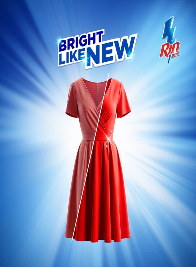 Rin Detergent Liquid 2L Pouch- Front Load - Image 2