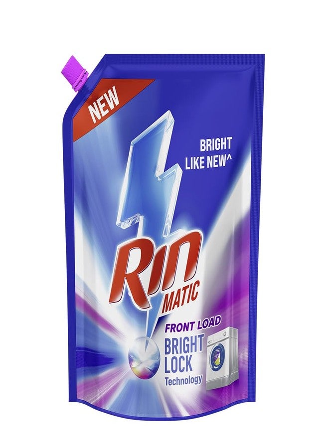 Rin Detergent Liquid 2L Pouch- Front Load - Image 1
