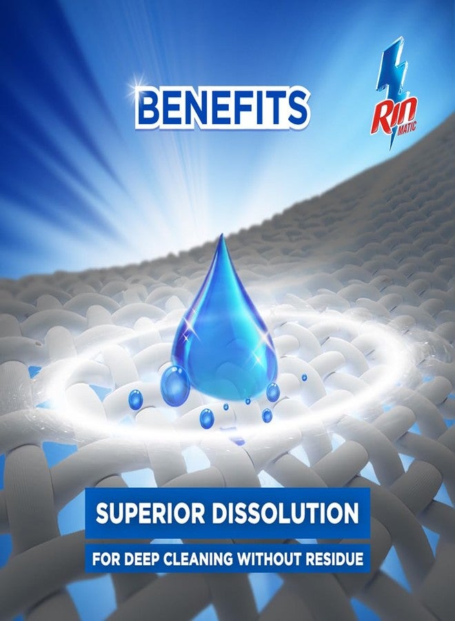 Rin Detergent Liquid 2L Pouch- Front Load - Image 4