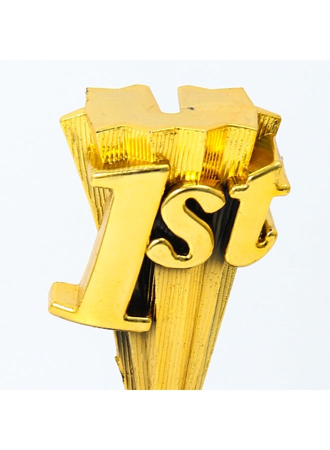 COYO 1st Place Trophy Award - Plastic Trophy, 8-Inch Gold-Plated with Black Base - Sports Tournament & Party Awards - Basketball & Soccer Awards for Adults & Kids - Image 4