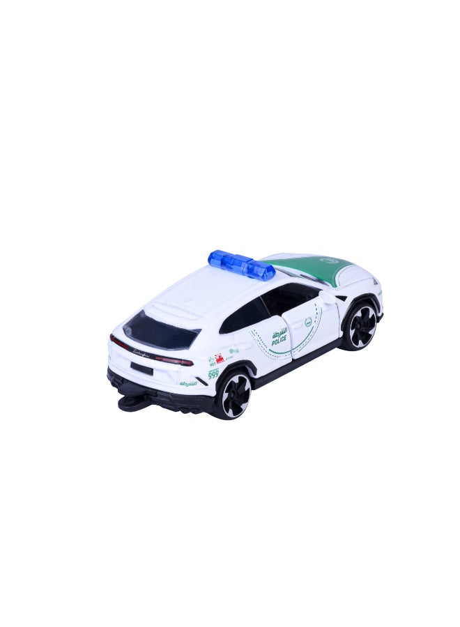 Majorette Dubai Police Single Pack Die Cast – LAMBORGHINI URUS (1:64 Scale) – Die-Cast Toy Car for Kids & Collectors - Image 4