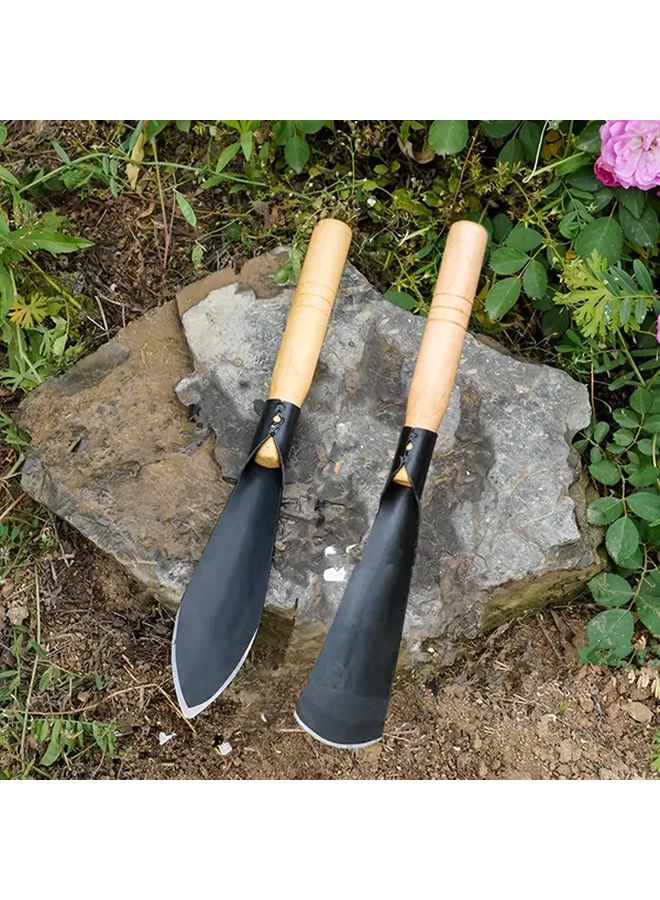 Short Hair Multifunctional Garden Shovel for Weeding Digging Transplanting and Planting - Image 2