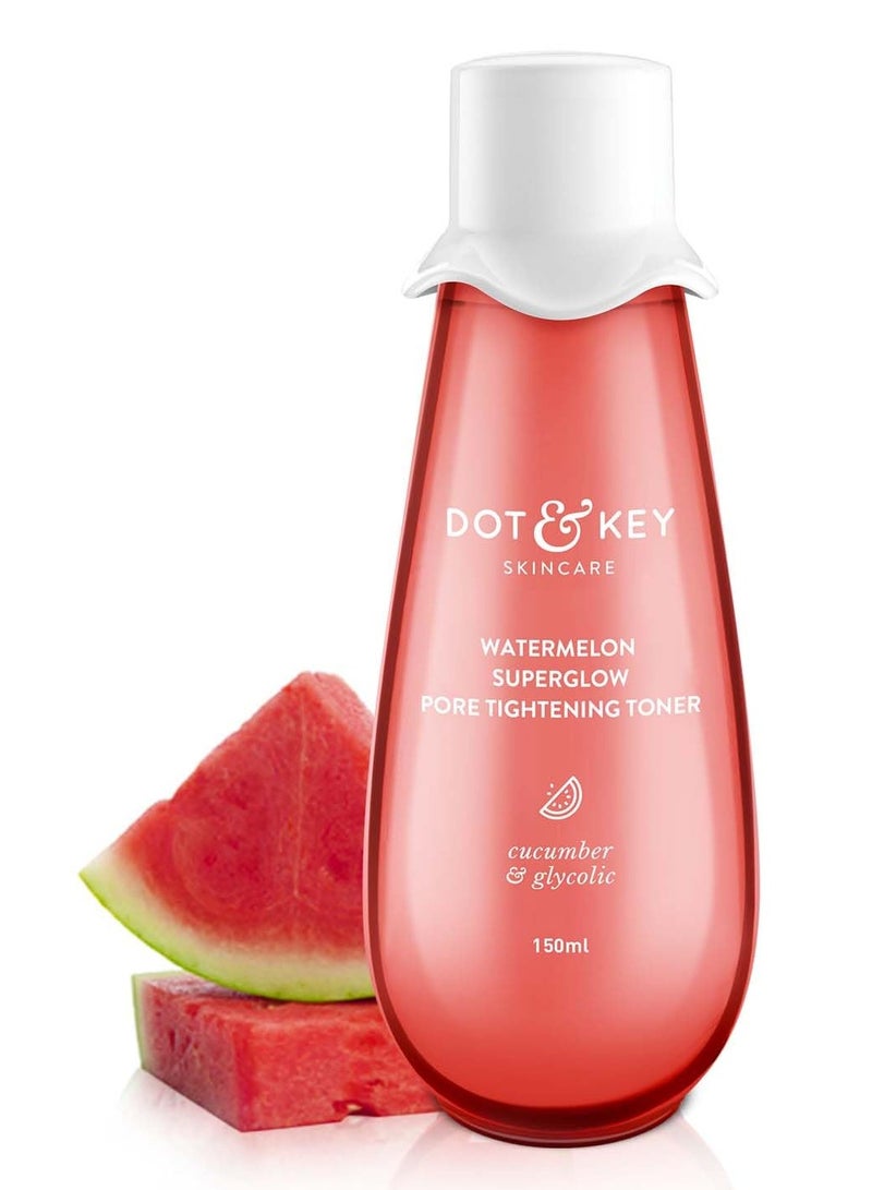 Dot & Key Watermelon Superglow Pore Tightening Toner For Glowing Skin  and Uneven Skin Tone | For All Skin Types | 150 Ml - Image 1