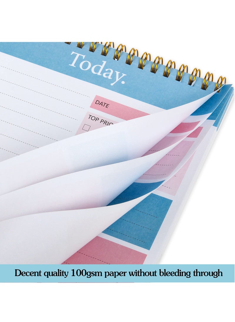 Excefore - To Do List Notepad, Weekly Agenda Planning Pad, Office Supplies Checklist Productivity Note Pad for Work and Personal Organized - Image 1