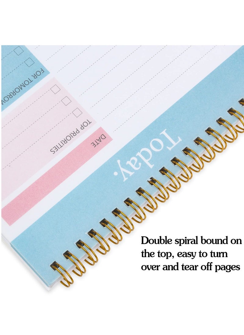 Excefore - To Do List Notepad, Weekly Agenda Planning Pad, Office Supplies Checklist Productivity Note Pad for Work and Personal Organized - Image 1
