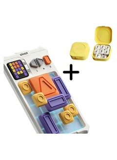 Giiker GiiKER Super Slide Pro: 1000+ Levels of Magnetic Block-Sliding Brain-Training Fun with Magnetic Chess  - Image 1