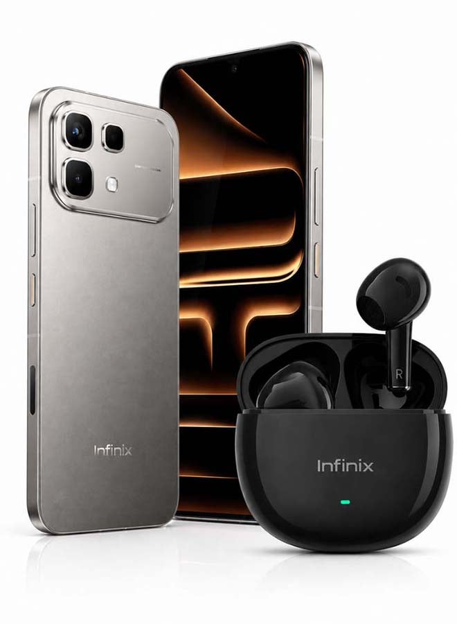 Infinix Note 60  6.78-inch Dual SIM 5G Mist Titanium 16GB (8+8) RAM 256GB + Earbuds - Middle East Version - Image 1