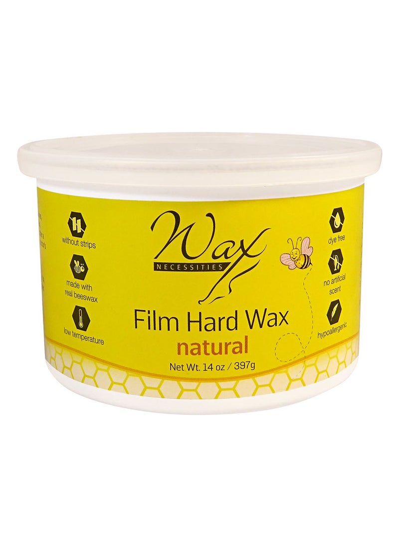 wax necessities Wax Necessities Waxness Film Hard Wax Natural Tin 14 Ounces 