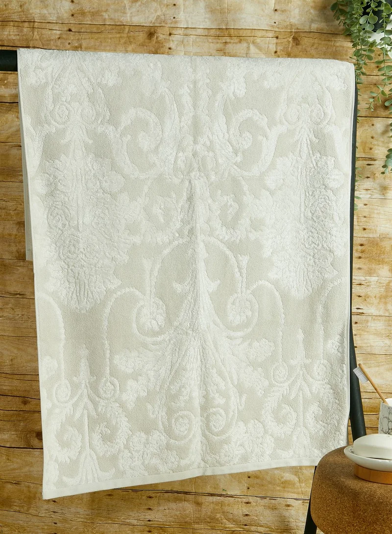 LAURA ASHLEY Josette Dove Grey Bath Towel 70X127Cm